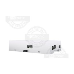 1 pcs - Italtronic Solid Top Enclosure Type, ABS, Polycarbonate DIN Rail Enclosure Kit