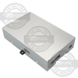 1 pcs - Italtronic Solid Top Enclosure Type, ABS, Polycarbonate DIN Rail Enclosure Kit