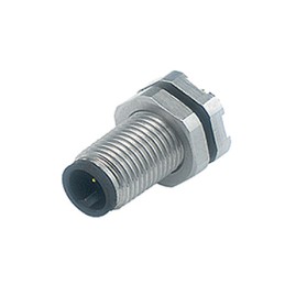 250 pcs - Binder Circular Connector, 4 Contacts, Panel Mount, M5 Connector, Socket, Male, IP67, 707 Series