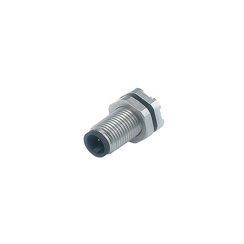 250 pcs - Binder Circular Connector, 4 Contacts, Panel Mount, M5 Connector, Socket, Male, IP67, 707 Series