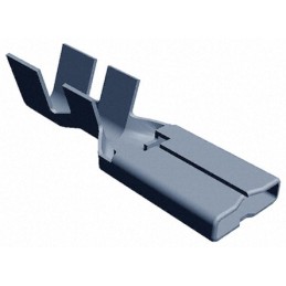 25 pcs - TE Connectivity PRONER .315 Uninsulated Female Spade Connector, Receptacle, 8 x 0.8mm Tab Size, 3mm² to 6mm²