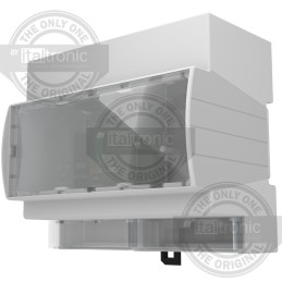 1 pcs - Italtronic Solid Top Enclosure Type, ABS, Polycarbonate DIN Rail Enclosure Kit
