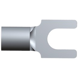 1 Box of 1000 - TE Connectivity, Solistrand Uninsulated Crimp Spade Connector, 0.26mm² to 1.65mm², 22AWG to 16AWG, M2.5 (4) Stud