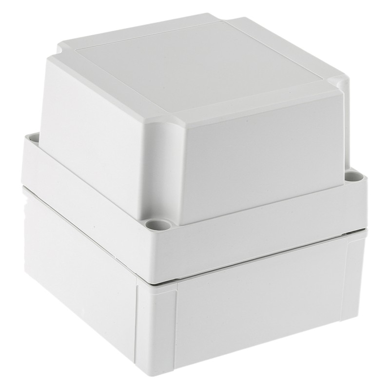 1 pcs - Fibox Grey ABS Enclosure, IP66, IP67, 130 x 130 x 125mm