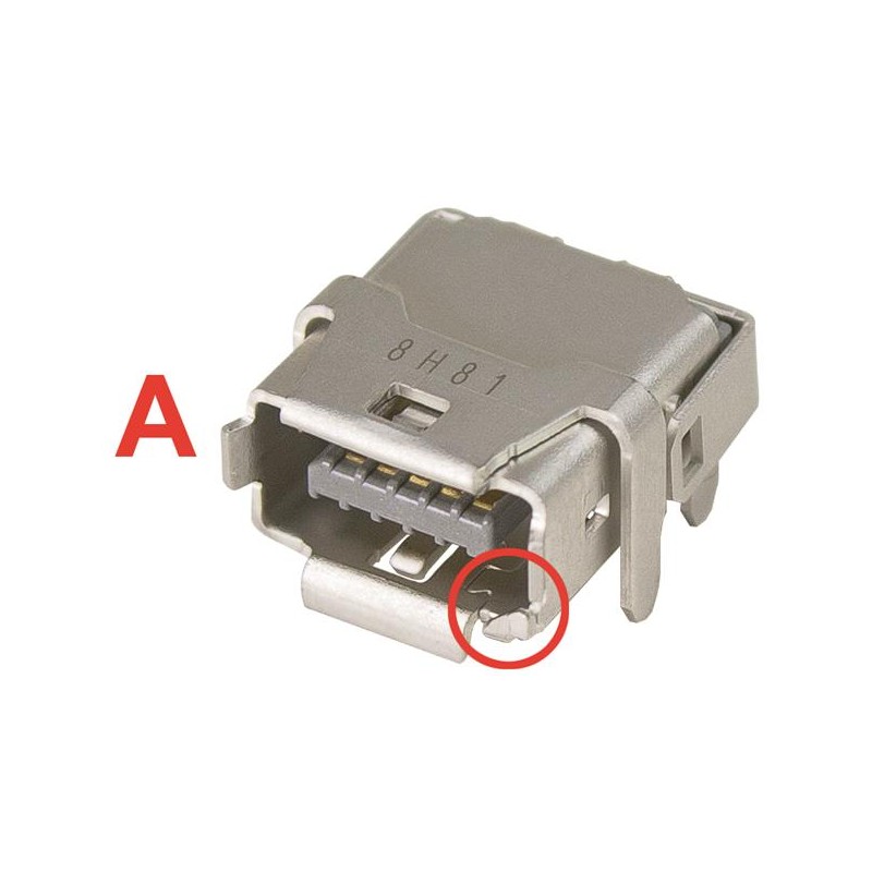 1 pcs - HARTING IX Industrial Series Female Ethernet Connector, PCB Mount, Cat6a