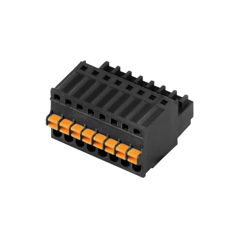 1 Box of 125 - Weidmuller 3.5mm Pitch 7 Way Pluggable Terminal Block, Plug, PCB