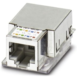 1 pcs - Phoenix Contact VS-08-BU Series Female RJ45 Connector, Cat5, Cat5e