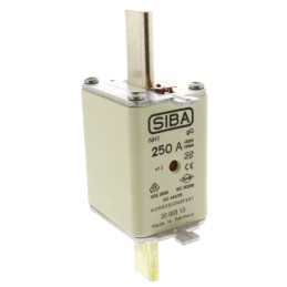 1 pcs - SIBA 250A NH Fuse, NH1, 500V ac