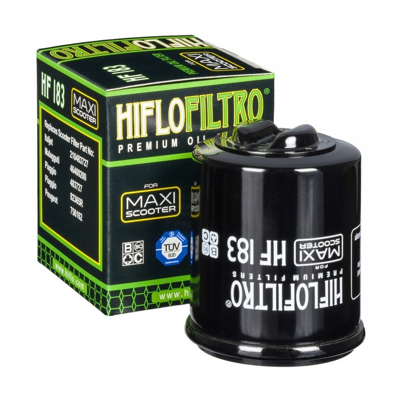 Hiflofiltro hf183 aprilia piaggio derbi filter oil