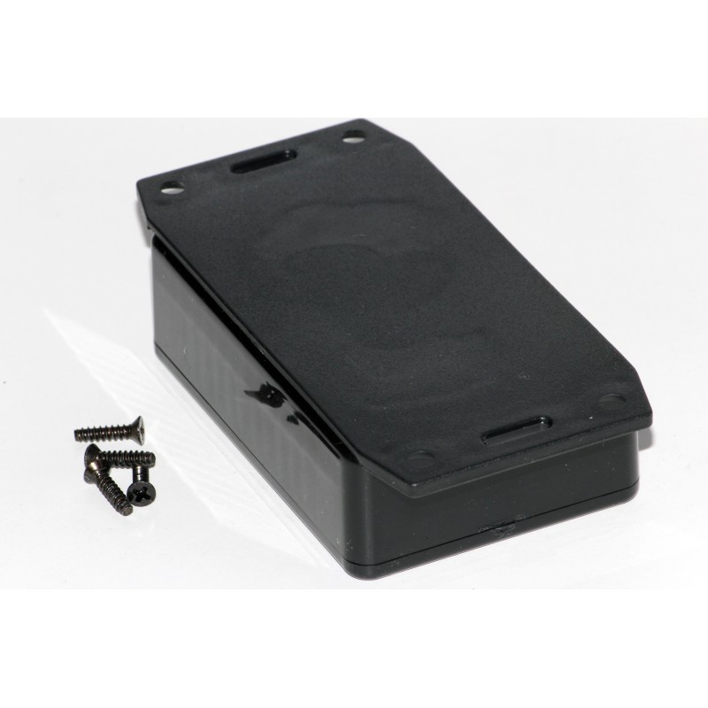 1 pcs - Hammond 1591 Series ABS Enclosure, IP54, Flanged, 85 x 56 x 26mm