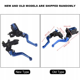 Brake pump and clutch lever, 22mm handles