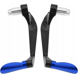 Clutch and brake lever protector for motocycle, imitation carbon cover