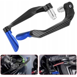 Clutch and brake lever protector for motocycle, imitation carbon cover