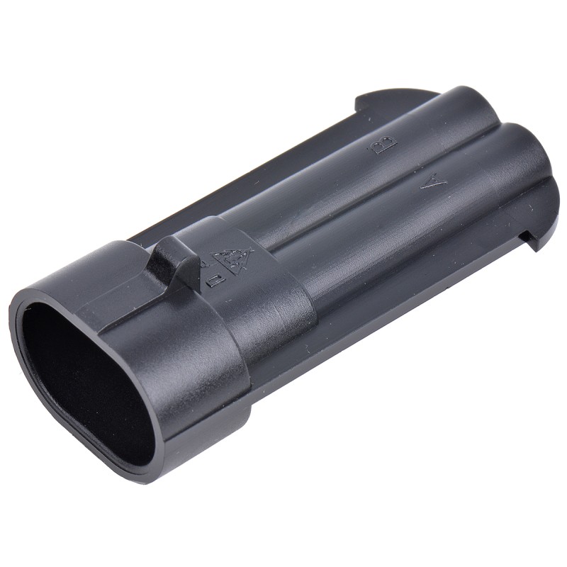 50 pcs - Delphi, Metri-Pack 150 Automotive Connector Plug 2 Way, Crimp Termination