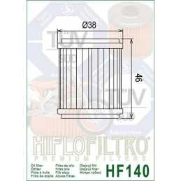 Oil filter hiflofiltro hf140 yamaha wr yfm yfz