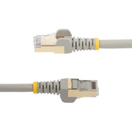 1 pcs - StarTech.com Cat6a Male RJ45 to Male RJ45 Ethernet Cable, STP, Grey PVC Sheath, 1m, CMG Rated
