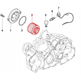 Athena ffc033 hf151 oil filter
