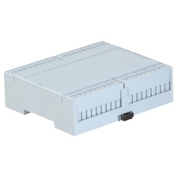1 pcs - CAMDENBOSS Open Top Enclosure Type CDIB Series , 106.2 x 90 x 31.9mm, Polycarbonate DIN Rail Enclosure Kit