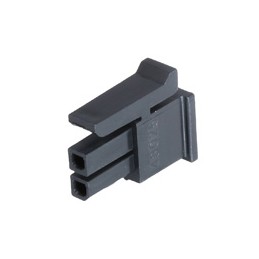 50 pcs - Molex Male Crimp Connector Housing, 3mm Pitch, 2 Way, 2 Row