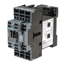 1 pcs - Siemens 3RT2 Series Contactor, 24 V dc Coil, 3-Pole, 38 A, 18.5 kW, 3NO, 400 V ac