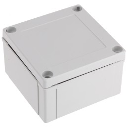 1 pcs - Fibox Grey ABS Enclosure, IP66, IP67, 100 x 100 x 60mm