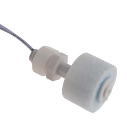 1 pcs - RS PRO Vertical PP Float Switch, Float, 300mm Cable, Direct Load, 140V ac Max, 200V dc Max