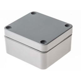 1 pcs - Bopla Euromas Polymas Series Silver Polyamide Enclosure, IP65, Silver Lid, 58 x 64 x 34mm