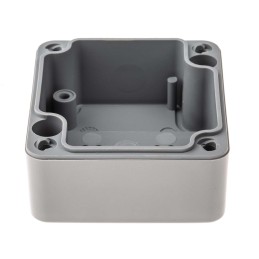 1 pcs - Bopla Euromas Polymas Series Silver Polyamide Enclosure, IP65, Silver Lid, 58 x 64 x 34mm