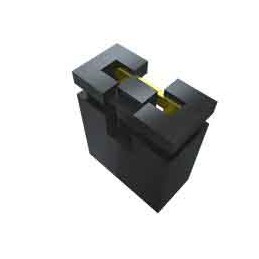 50 pcs - Samtec, SNT Shunt Female Straight Black Shunt 2 Way 1 Row 2.54mm Pitch