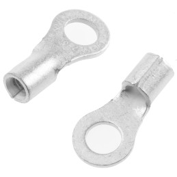 50 pcs - Molex, VersaKrimp Uninsulated Ring Terminal, M5 Stud Size, 2.5mm² to 6mm² Wire Size