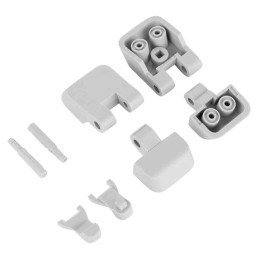 1 pcs - RS PRO Polycarbonate Hinge for Use with RS PRO 1920697, 47 x 23.7 x 14.05mm