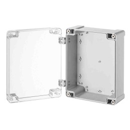 1 pcs - RS PRO Polycarbonate Hinge for Use with RS PRO 1920697, 47 x 23.7 x 14.05mm