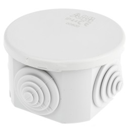 1 pcs - ABB Grey Thermoplastic Junction Box, IP44