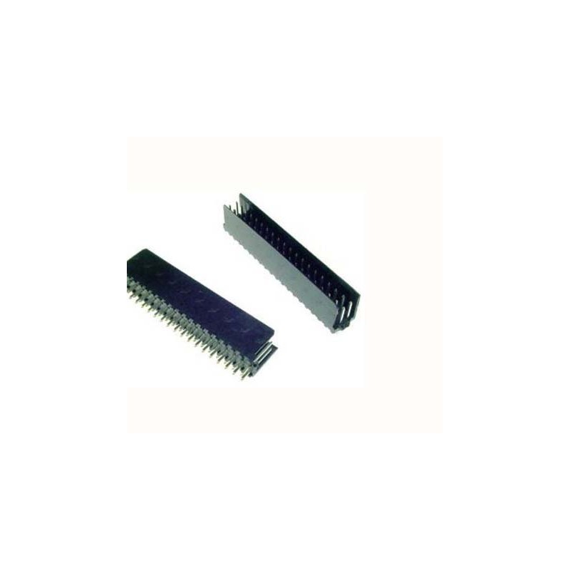 250 pcs - Stelvio Kontek 475 Series Straight Through Hole PCB Header, 20 Contact(s), 2.54mm Pitch, 2 Row(s), Shrouded