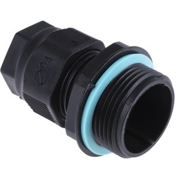 1 pcs - RS PRO Black Nylon Junction Box, IP68, 5 Terminals