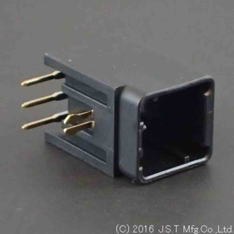 1 Box of 294 - JST JFA J2000 Series Right Angle PCB Header, 3 Contact(s), 2.5mm Pitch, 1 Row(s), Shrouded