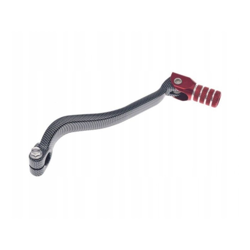 Red carbon gear shift lever for suzuki drz 400