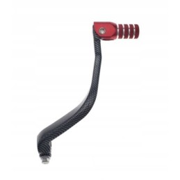 Red carbon gear shift lever for suzuki rm 250