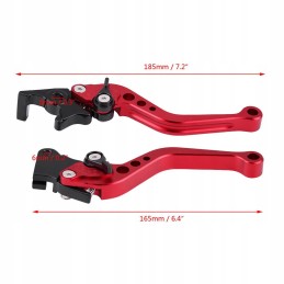 2x long clutch levers and brake levers