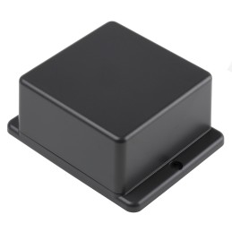 1 pcs - RS PRO Grey ABS Enclosure, Flanged, Grey Lid, 100.6 x 80.6 x 43.5mm