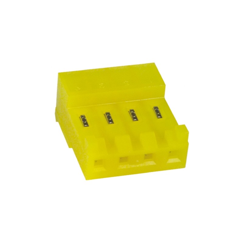 250 pcs - TE Connectivity 8-Way IDC Connector Socket for Cable Mount, 1-Row