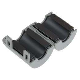 1 pcs - TDK Openable Flat Cable Ferrite Core, 34 Dia. x 39mm, For EMC Absorption, Apertures: 1, Diameter 13mm