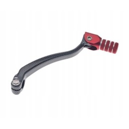 Red carbon gear shift lever for suzuki rm z 450
