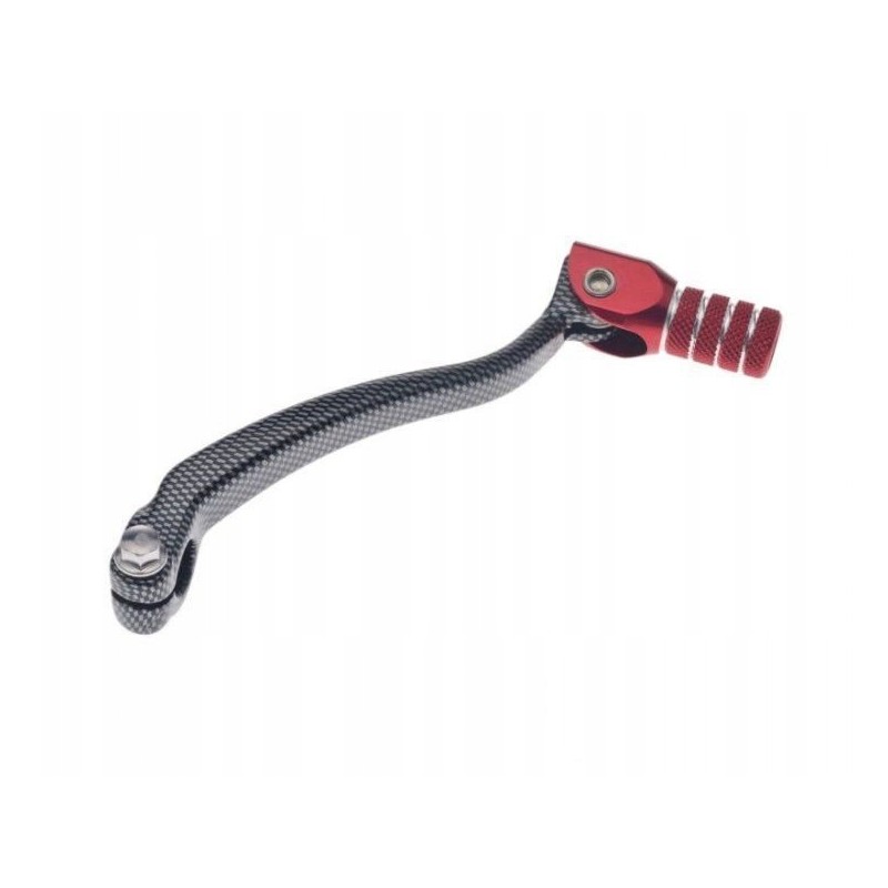 Red carbon gear shift lever for suzuki rm z 450