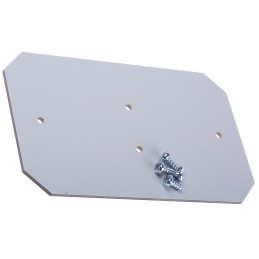 1 pcs - Spelsberg Plastic Mounting Plate, 3mm H, 150mm W, 90mm L for Use with TK Enclosure