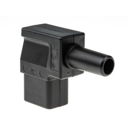 1 pcs - Schurter C19 Right Angle Cable Mount IEC Connector Socket, 21A, 250 V
