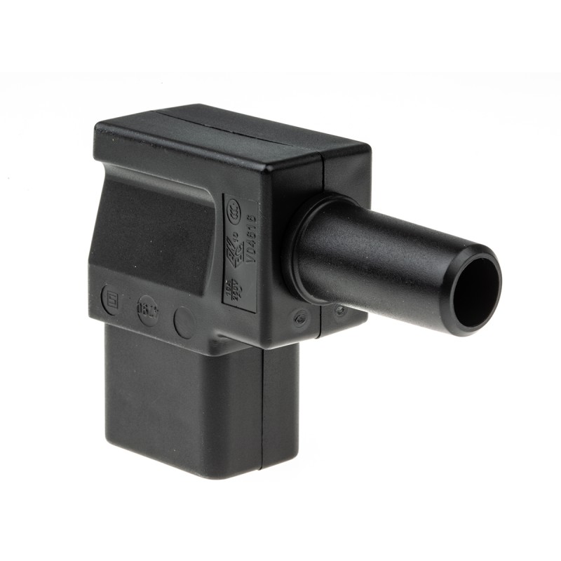 1 pcs - Schurter C19 Right Angle Cable Mount IEC Connector Socket, 21A, 250 V