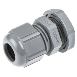 1 Bag of 5 - Lapp SKINTOP Series Grey Polyamide Cable Gland, M16 Thread, 4mm Min, 10mm Max, IP66, IP68, IP69