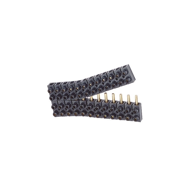 1 Box of 5 - Legrand Non-Fused Terminal Block, 12-Way, 25A, 10 mm² Wire, Screw Down Termination