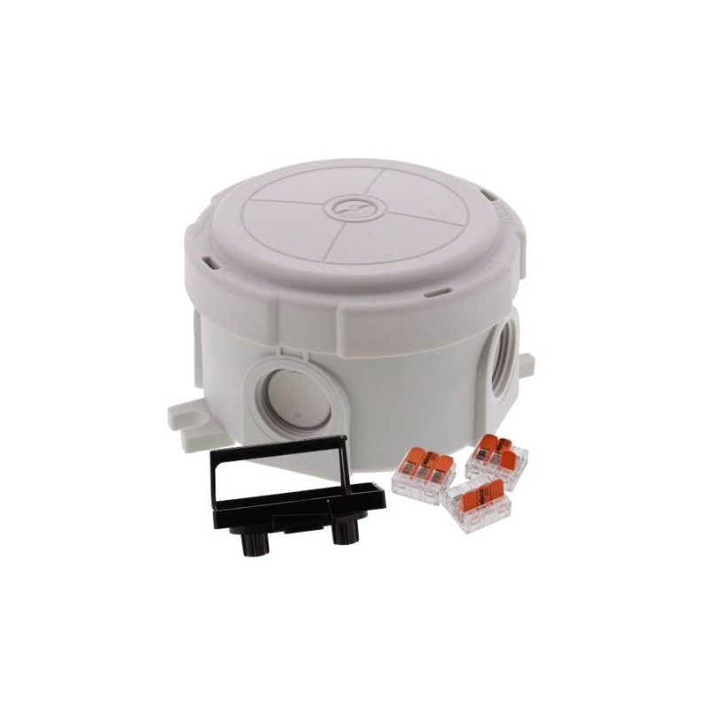 1 pcs - WISKA Polypropylene Junction Box, IP66, IP67, Ø 82 x 57mm